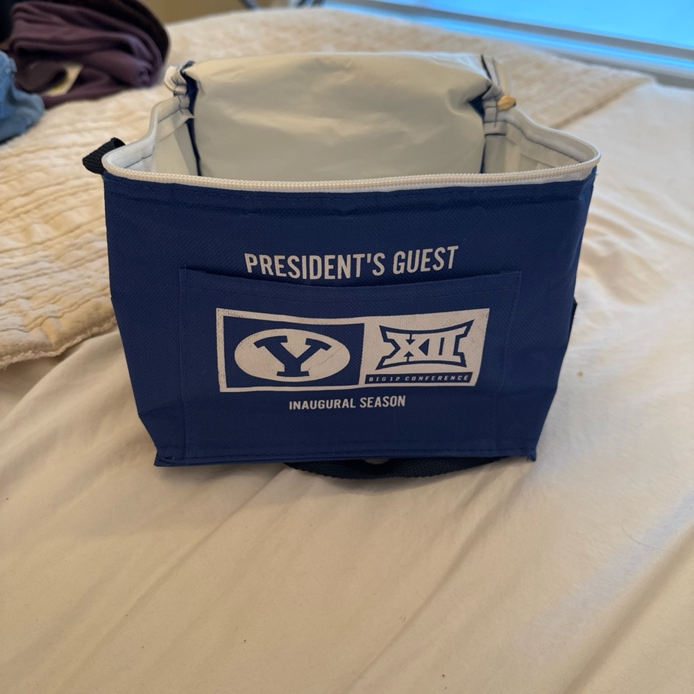 BYU Collectable Inaugural bag commemorating BYU entry into the Big 12 Conference